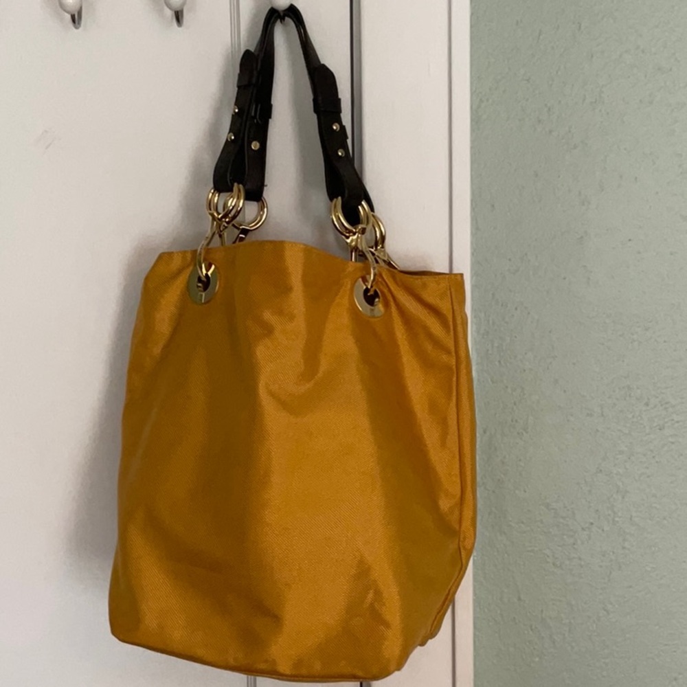 JPK 75 Paris Stylish Gold Tote Bag
